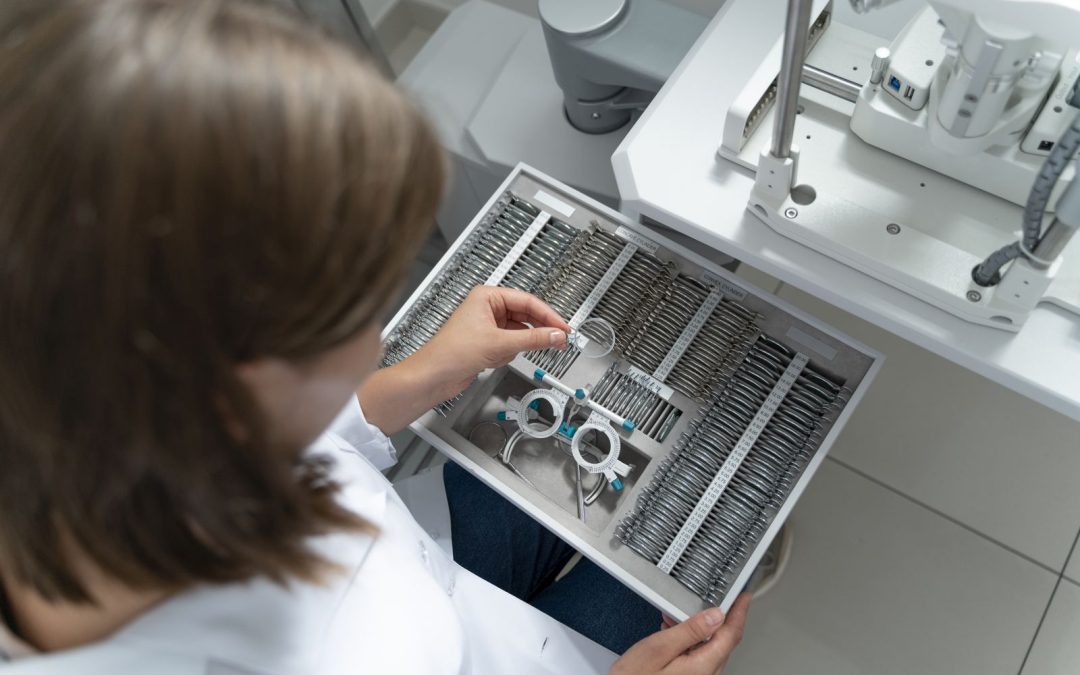 Was passiert bei einem Sehtest?